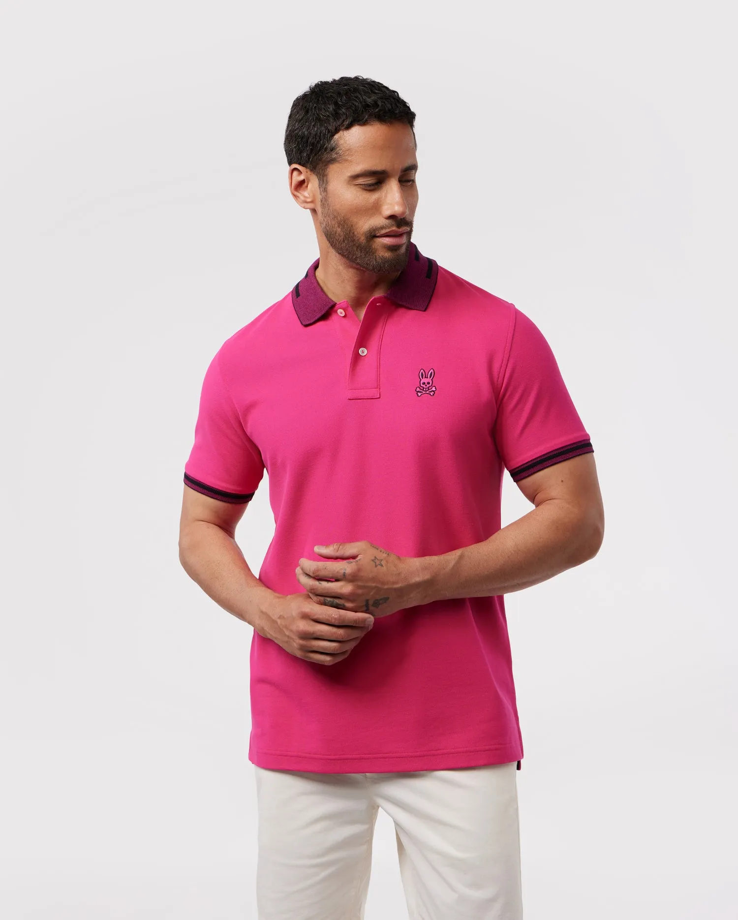 MENS CHESTER PIQUE POLO SHIRT - B6K333Z1PC sold by Psycho Bunny product image thumbnail 2