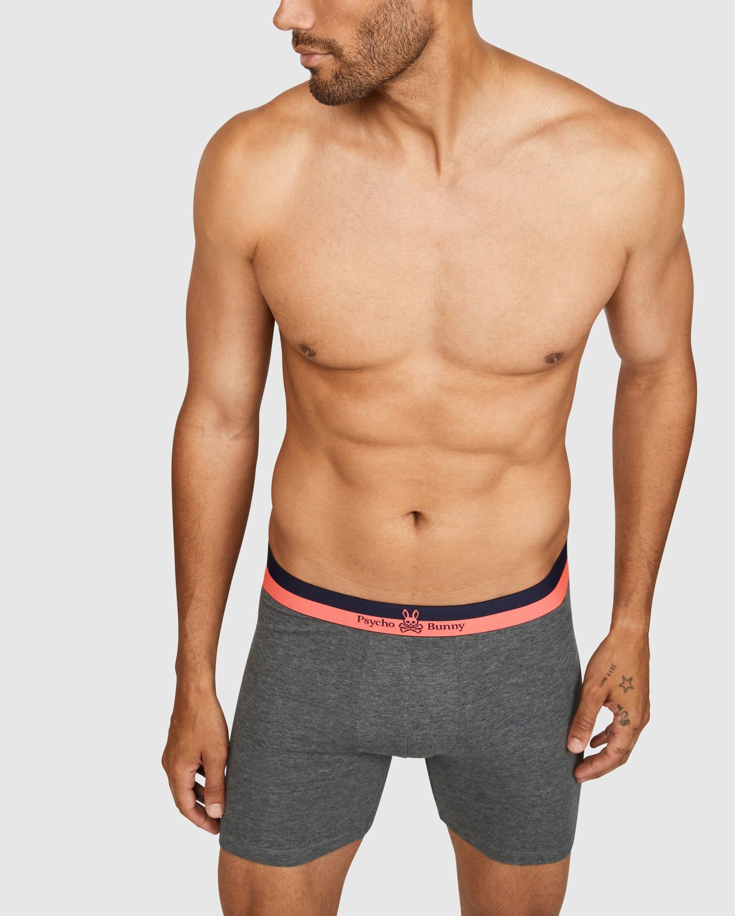 MENS 2 PACK KNIT BOXER BRIEFS - B6V201ARCM sold by Psycho Bunny product image thumbnail 2