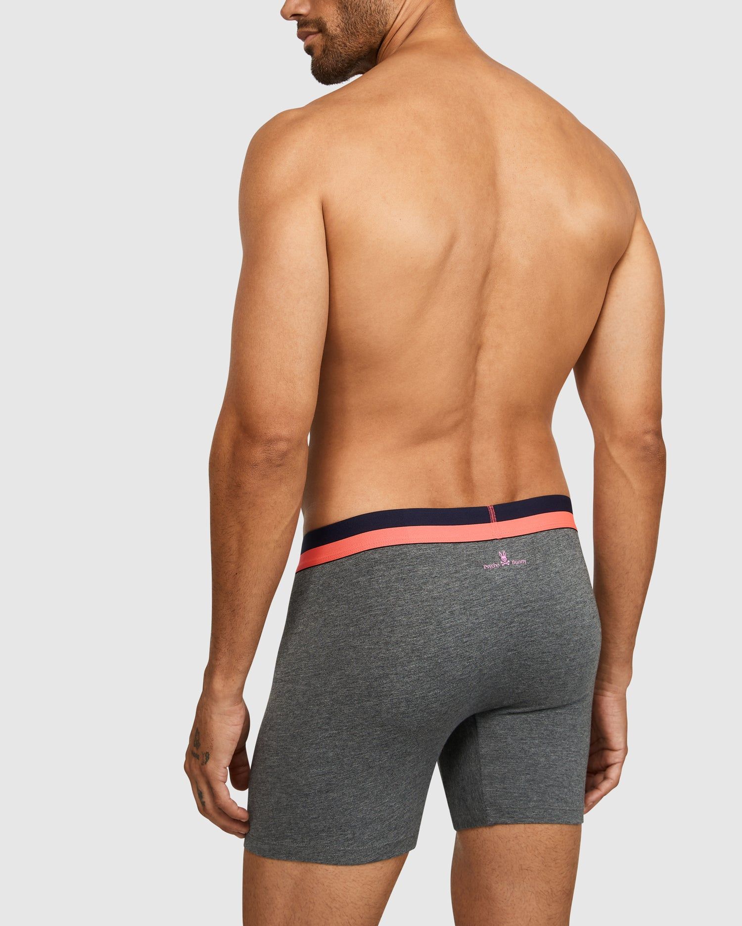 MENS 2 PACK KNIT BOXER BRIEFS - B6V201ARCM sold by Psycho Bunny product image thumbnail 3