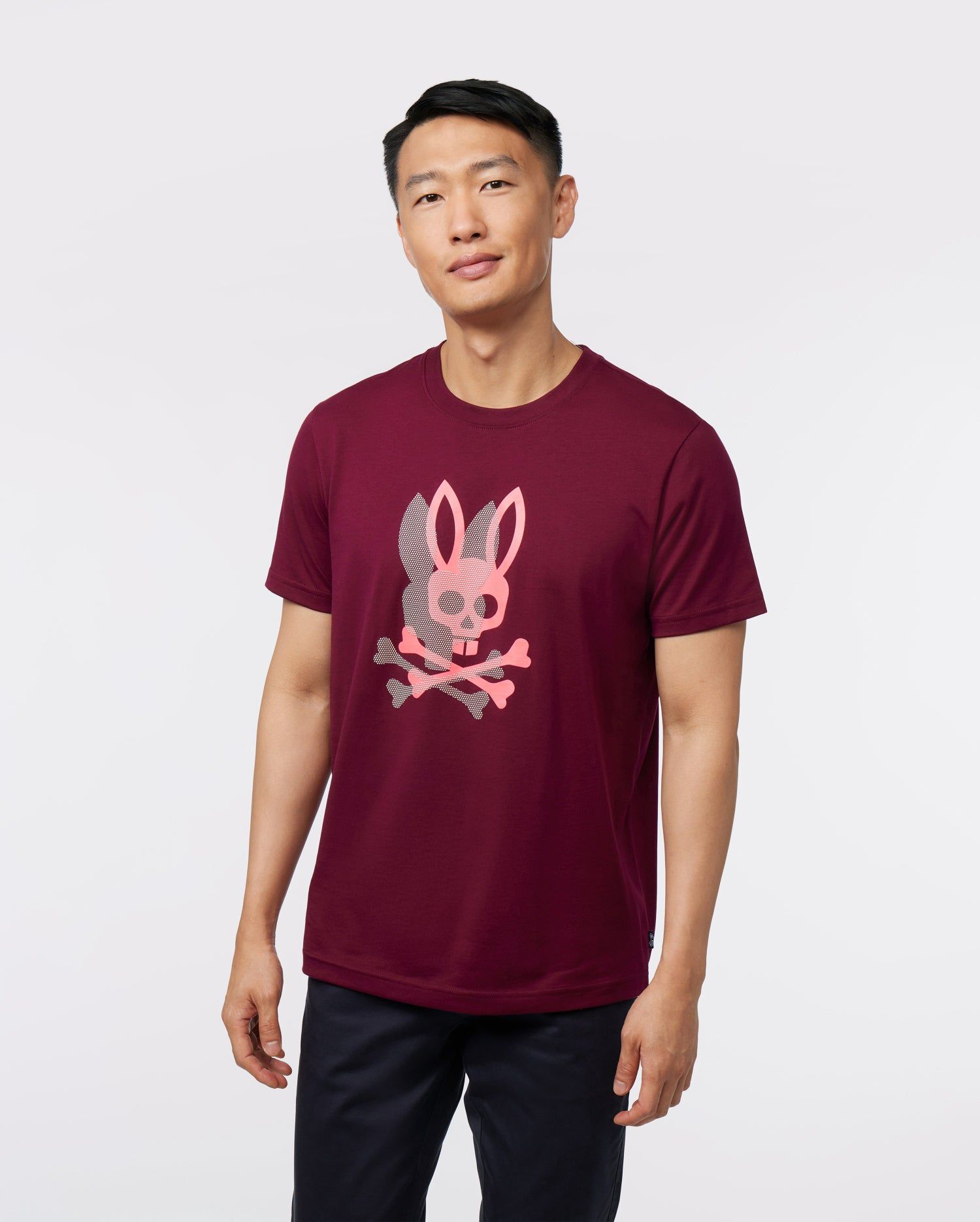 MENS CHICAGO HD DOTTED GRAPHIC TEE - B6U412Z1PC sold by Psycho Bunny product image thumbnail 2