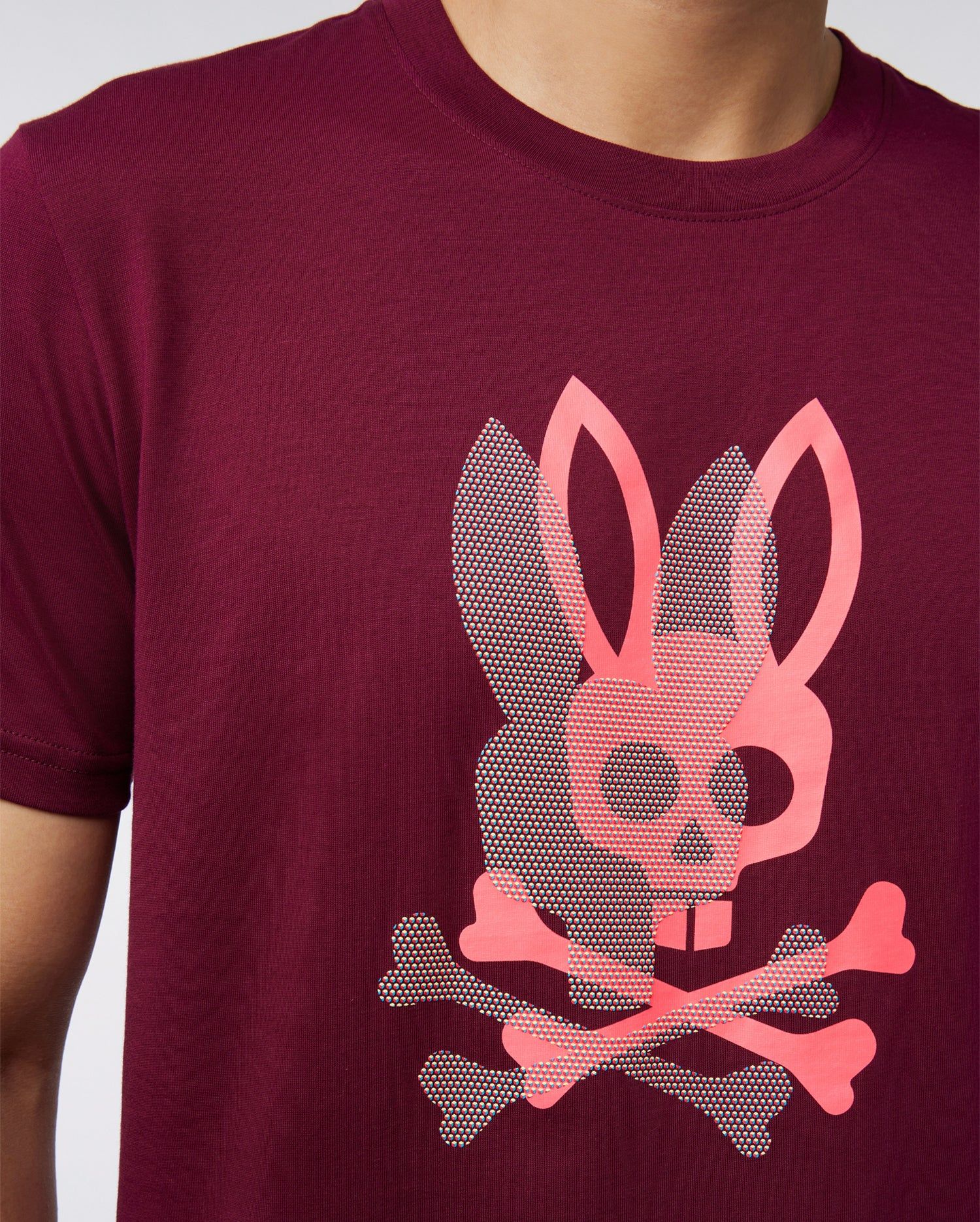 MENS CHICAGO HD DOTTED GRAPHIC TEE - B6U412Z1PC sold by Psycho Bunny product image thumbnail 3