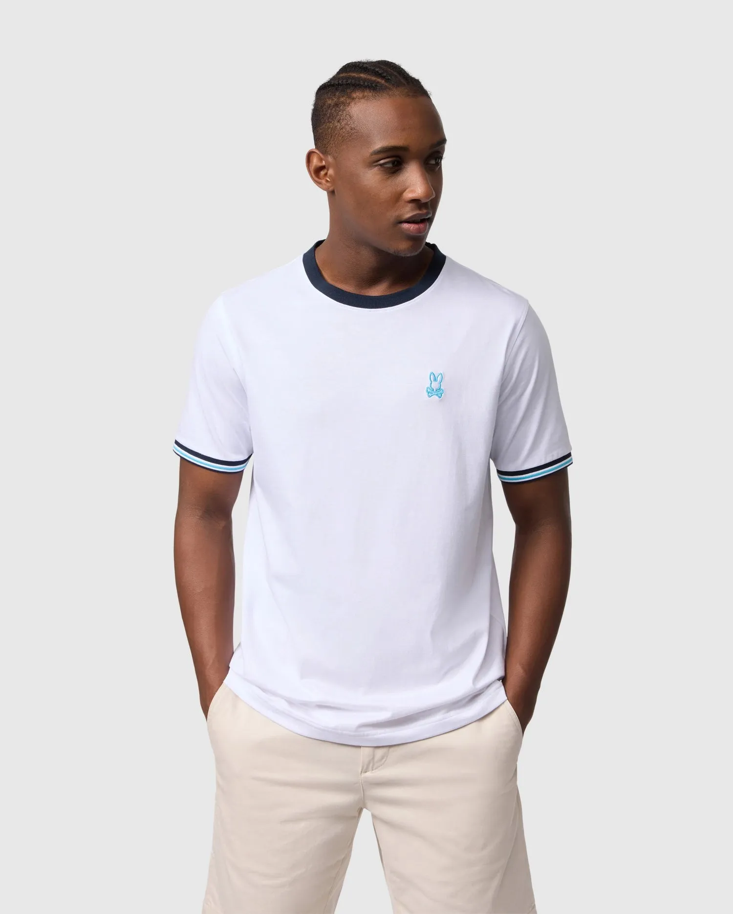 MENS SALINA TEE - B6U404B200 sold by Psycho Bunny