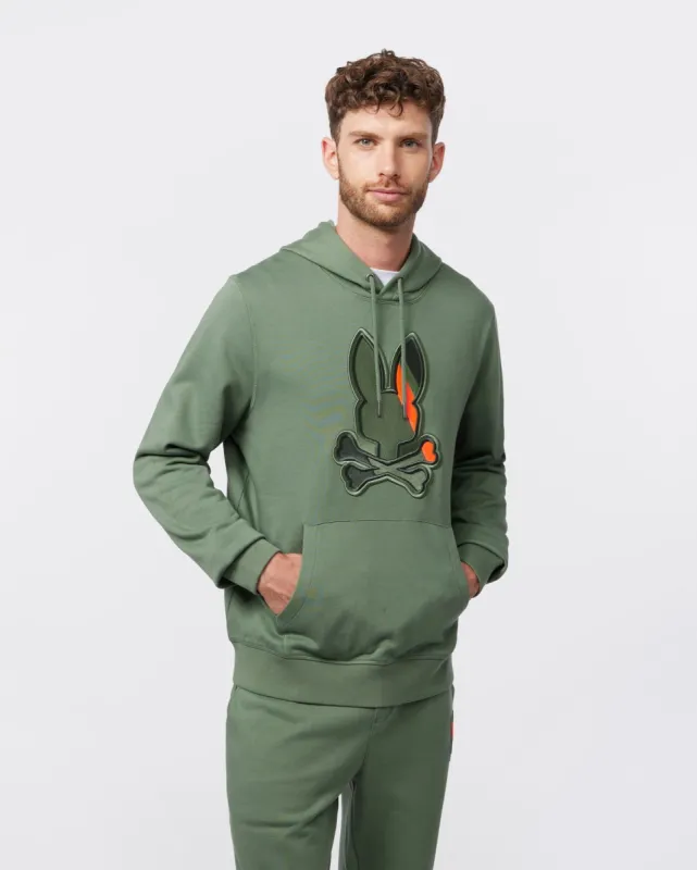 MENS APPLE VALLEY HOODIE - B6H627A2FT sold by Psycho Bunny