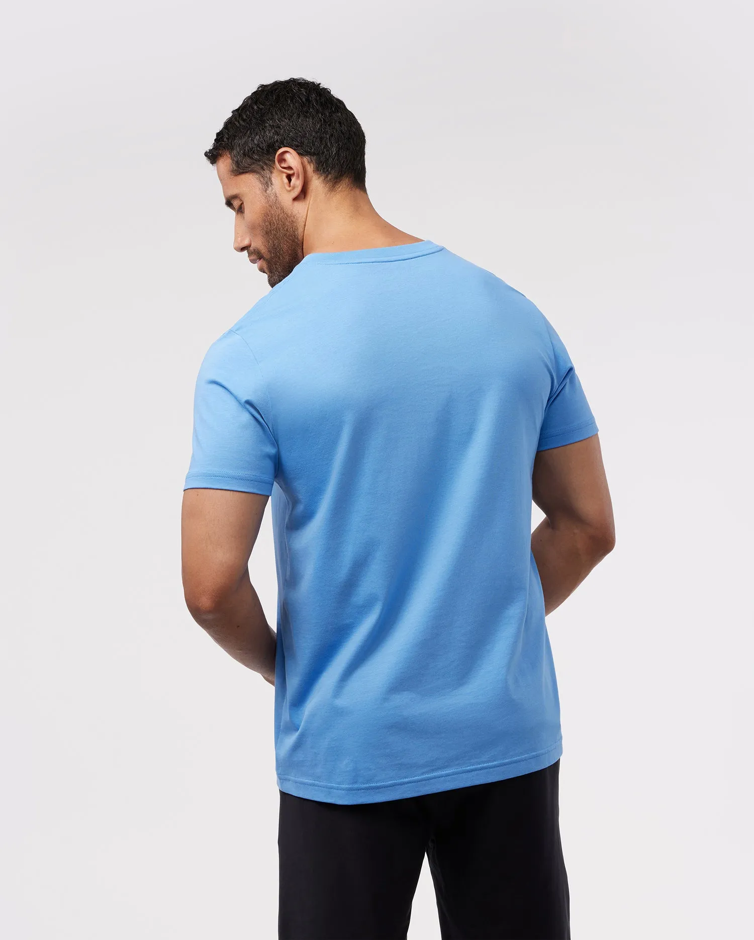 MENS CLASSIC V NECK TEE - B6U100Z1PC sold by Psycho Bunny product image thumbnail 5