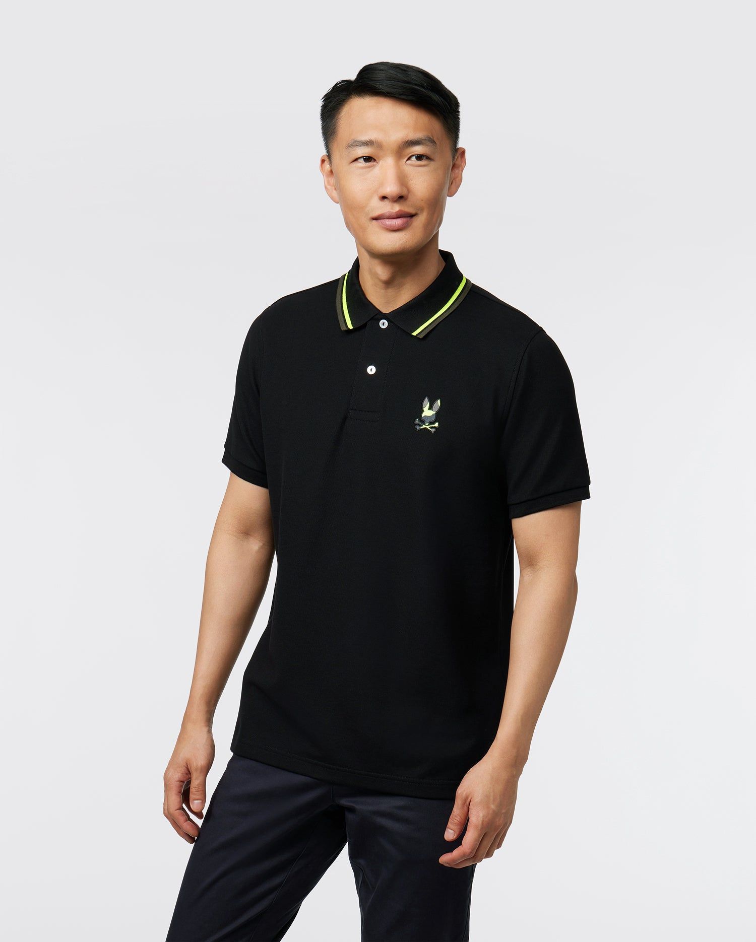 MENS PLANO PIQUE POLO - B6K334Z1PC sold by Psycho Bunny product image thumbnail 2