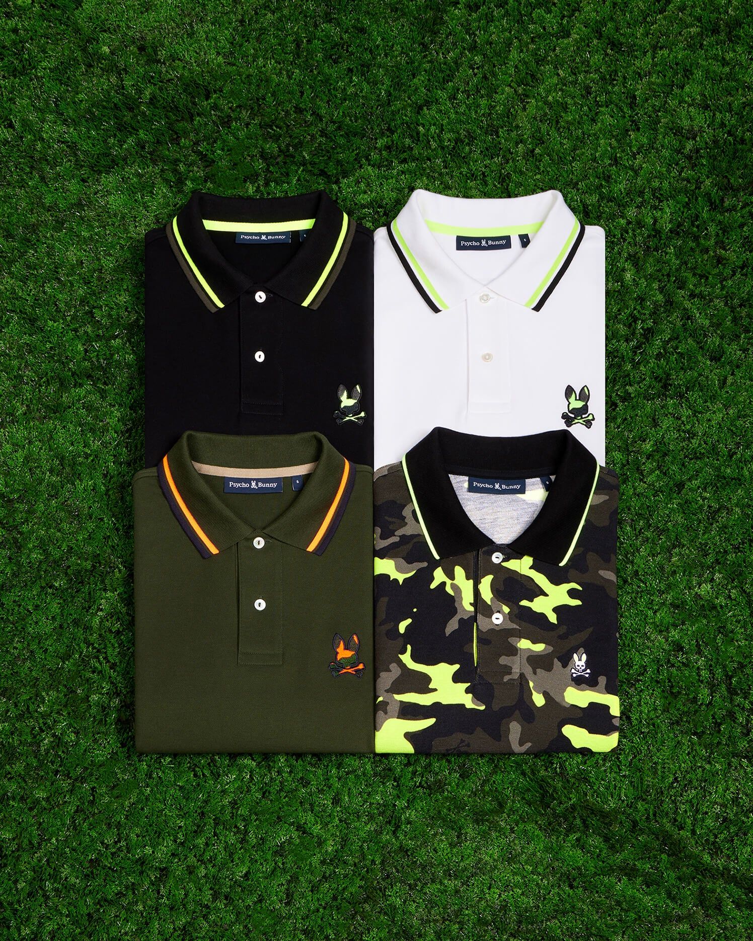 MENS PLANO PIQUE POLO - B6K334Z1PC sold by Psycho Bunny product image thumbnail 4