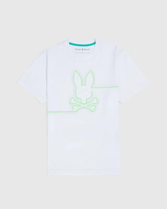 MENS CHESTER EMBROIDERED GRAPHIC TEE - B6U301Z1PC sold by Psycho Bunny