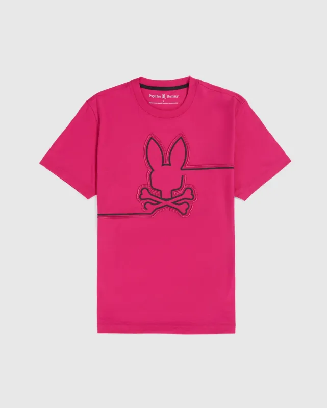 MENS CHESTER GRAPHIC TEE - B6U301Z1PC sold by Psycho Bunny