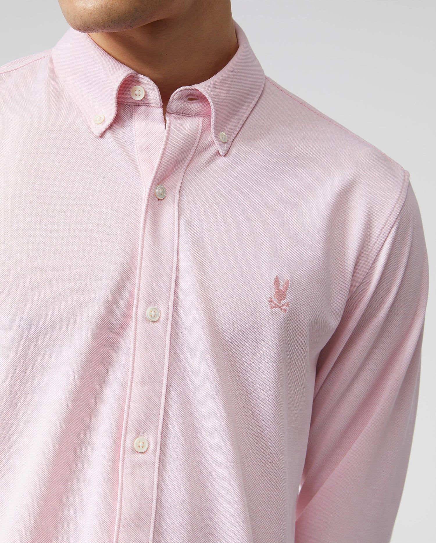 MENS ASTOR LONG SLEEVE COTTON PIQUE OXFORD SHIRT - B6C821U1PC sold by Psycho Bunny product image thumbnail 2