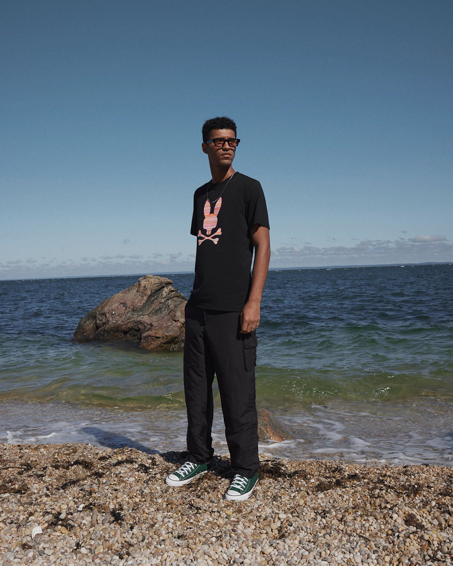 MENS NEWELL GRAPHIC TEE - B6U318W1PC sold by Psycho Bunny product image thumbnail 6