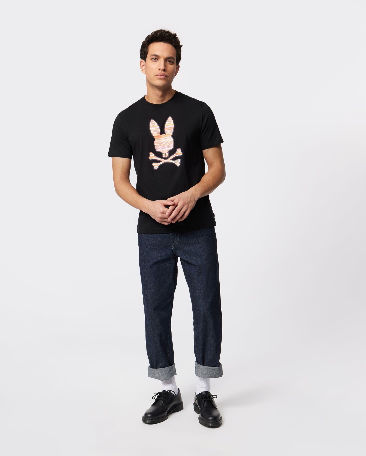MENS NEWELL GRAPHIC TEE - B6U318W1PC sold by Psycho Bunny product image thumbnail 5