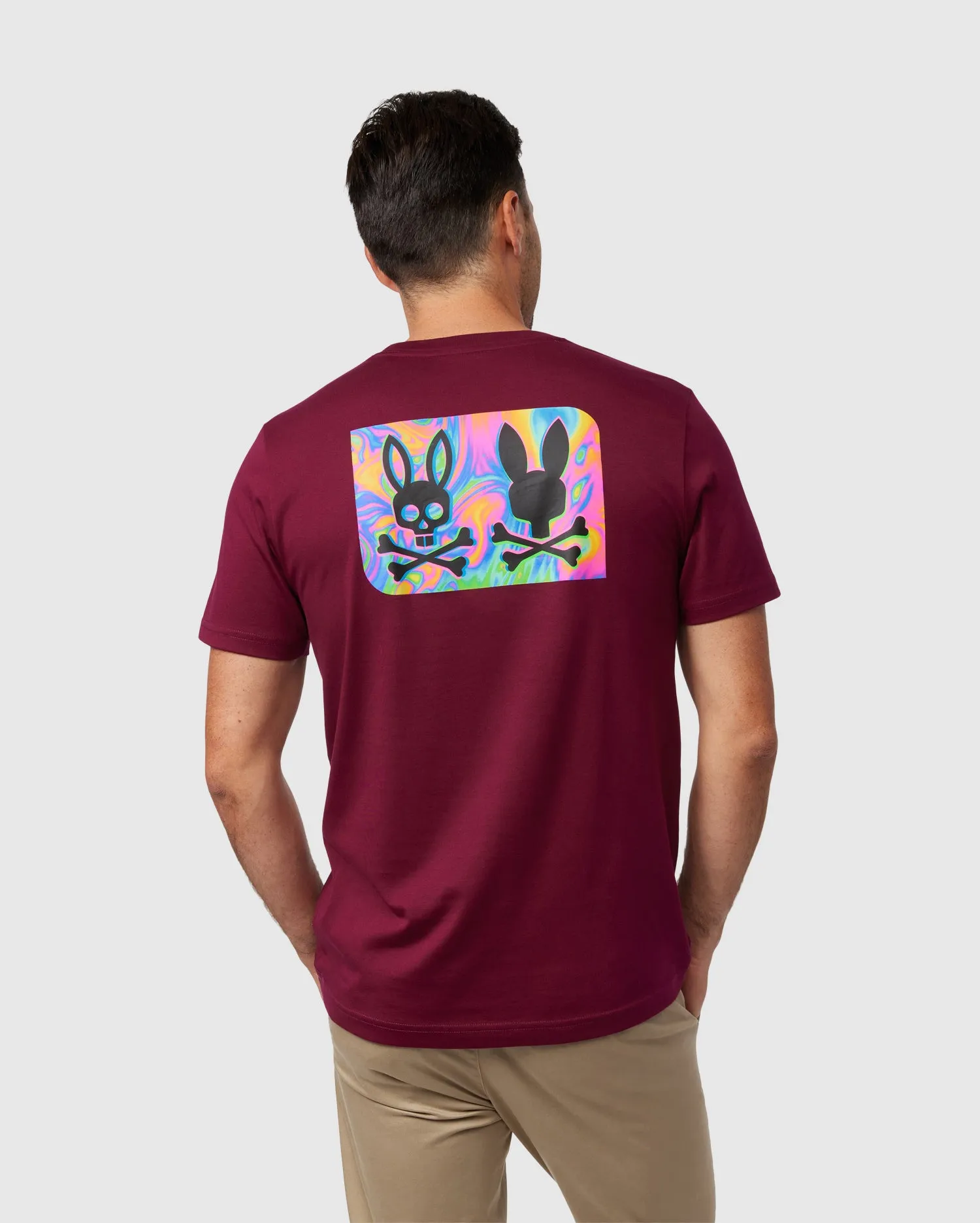 MENS FREMONT BACK GRAPHIC TEE - B6U770A2PC sold by Psycho Bunny product image thumbnail 5