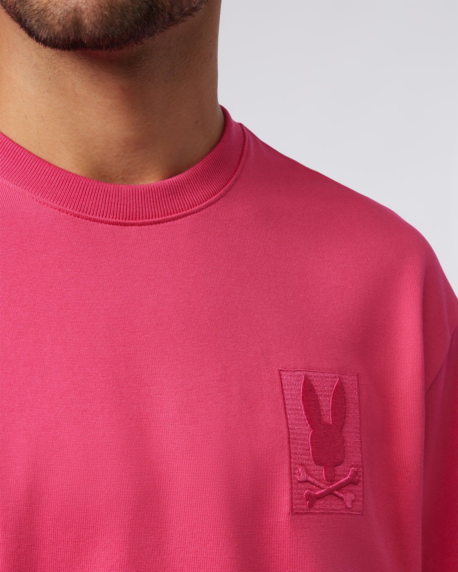 MENS YORKVILLE HEAVY WEIGHT RELAXED FIT TEE - B6U303Z1PC sold by Psycho Bunny product image thumbnail 3