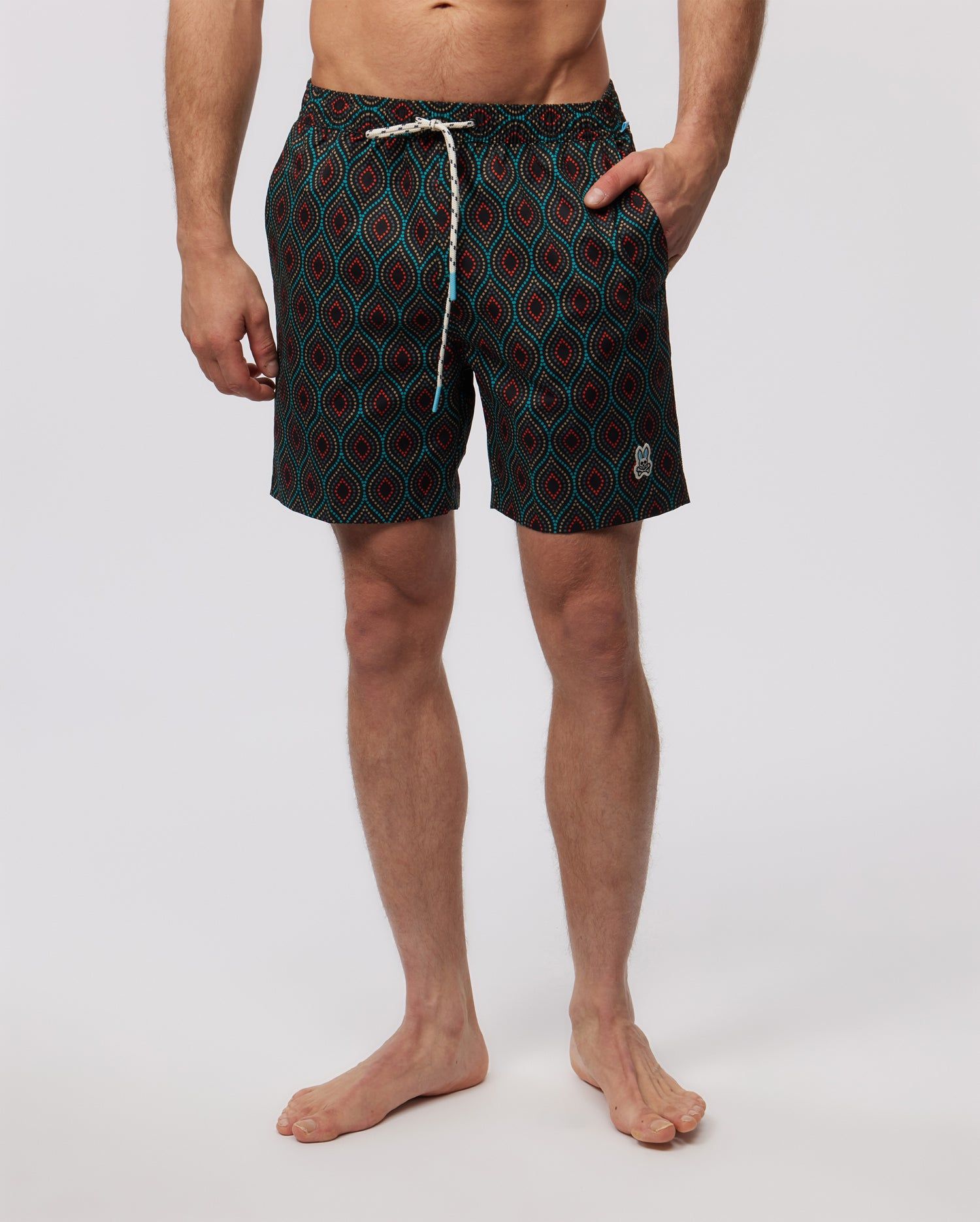 MENS WHITEHALL SWIM SHORTS - B6W890U1PO sold by Psycho Bunny
