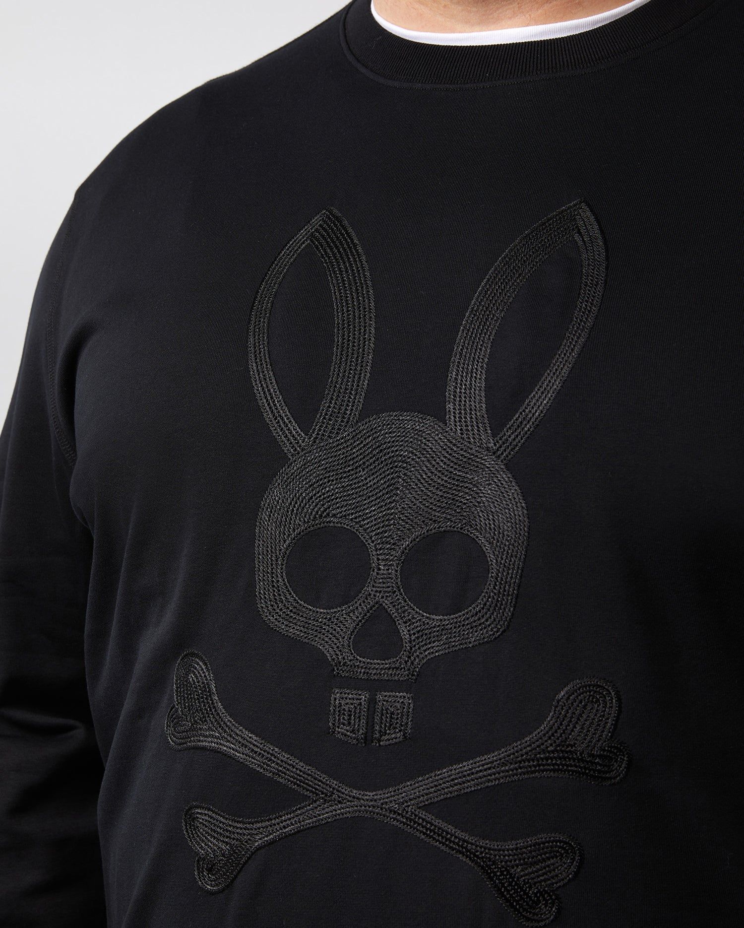MENS BIG AND TALL THOMASTON BUNNY SWEATSHIRT - B9S896U1FT sold by Psycho Bunny product image thumbnail 3