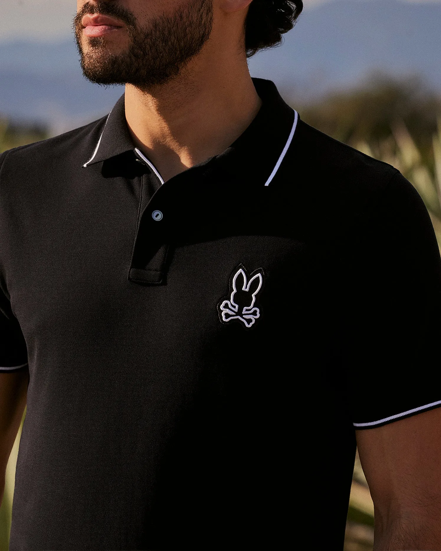 MENS LENOX PIQUE POLO SHIRT - B6K138B200 sold by Psycho Bunny product image thumbnail 3