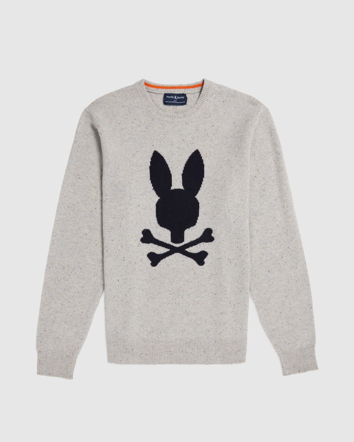 MENS RIVERDALE PSYCHO BUNNY MERINO WOOL SWEATER - B6E523Z1SW sold by Psycho Bunny product image thumbnail 2
