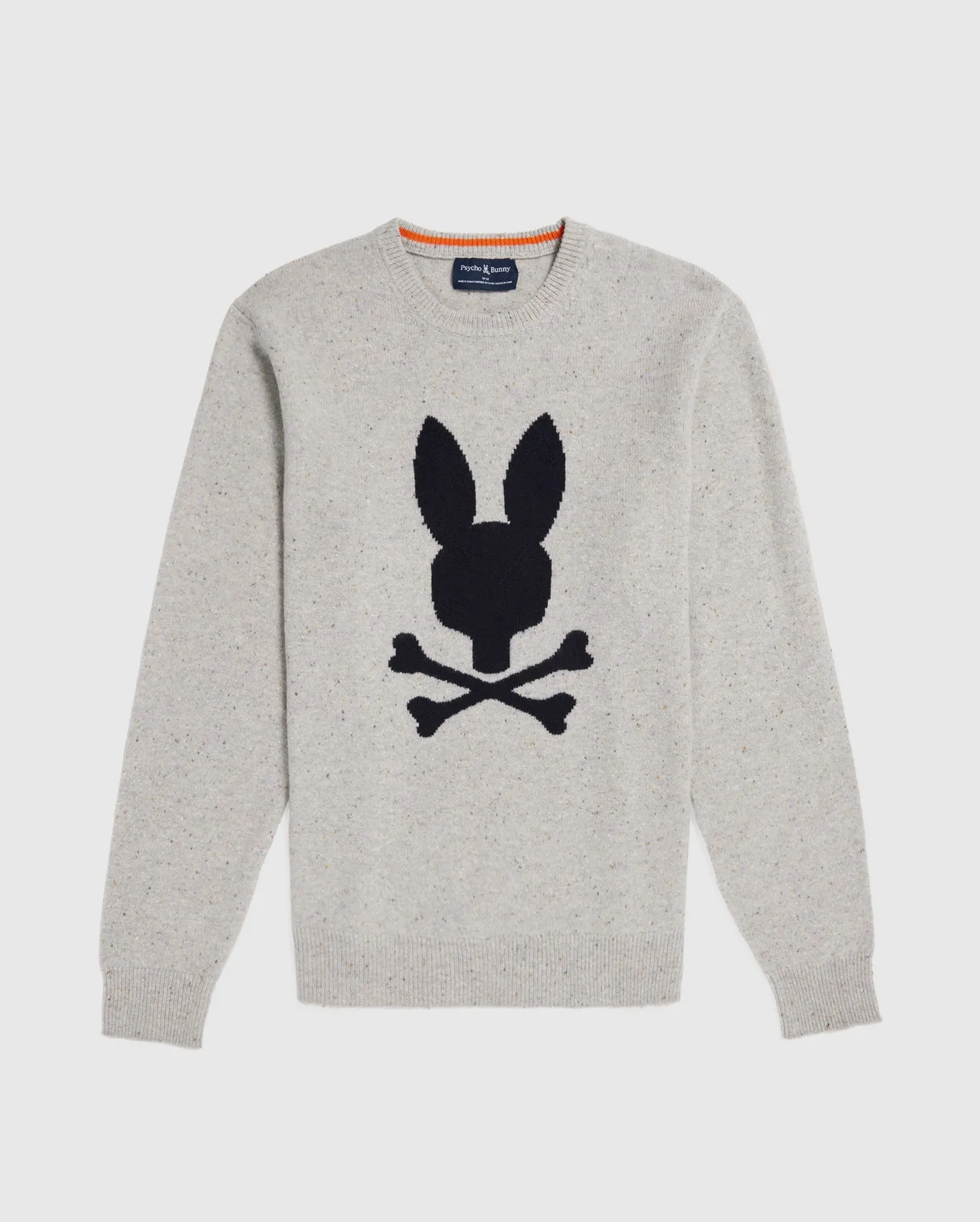 MENS RIVERDALE PSYCHO BUNNY MERINO WOOL SWEATER - B6E523Z1SW sold by Psycho Bunny product image thumbnail 2