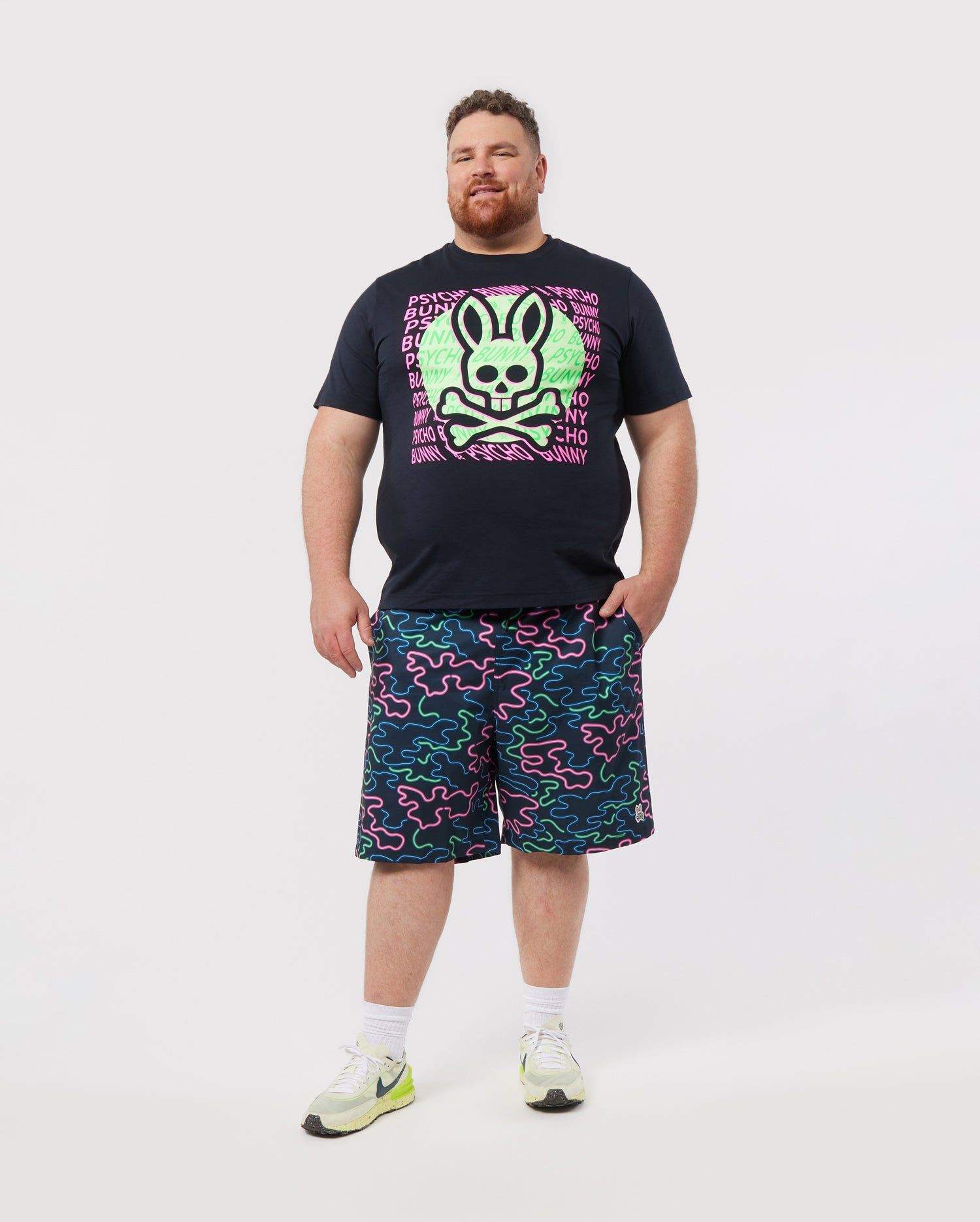 MENS BIG AND TALL PERRY SWIM TRUNK - B9W843X1PO sold by Psycho Bunny product image thumbnail 5