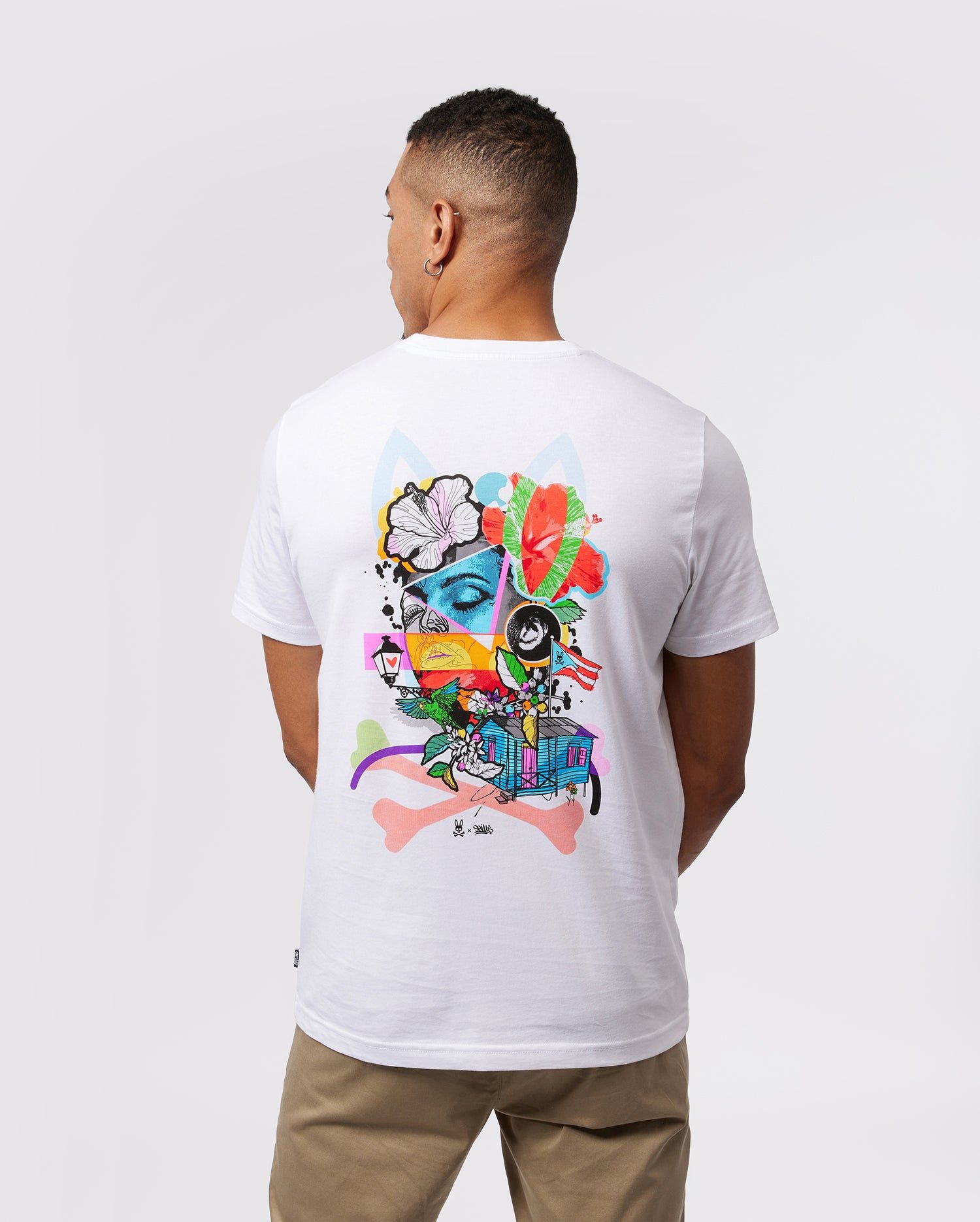 MENS CARLITOS SKILLS ARTIST SERIES SAN JUAN PUERTO RICO TEE - B6U637Z1PC sold by Psycho Bunny product image thumbnail 2