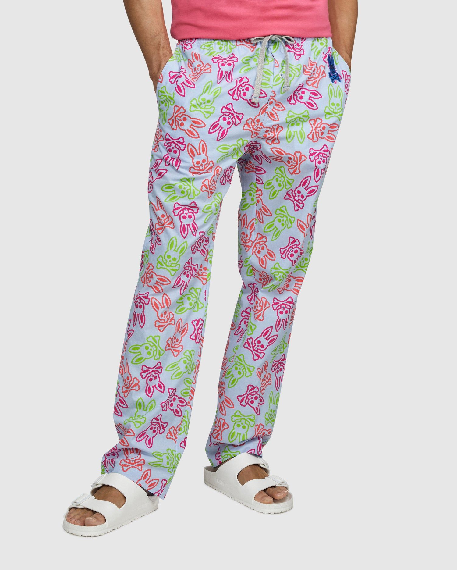 MENS POPLIN LOUNGE PANT - B6P352S1PP sold by Psycho Bunny