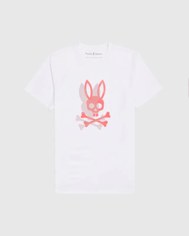 MENS CHICAGO HD DOTTED GRAPHIC TEE - B6U412Z1PC sold by Psycho Bunny