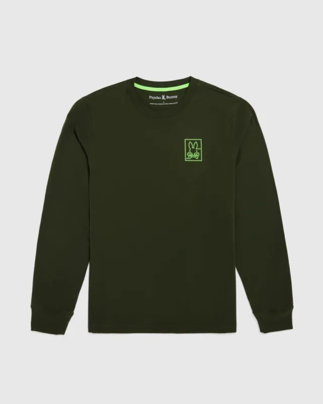 MENS CHESTER LONG SLEEVE GRAPHIC TEE - B6T374Z1PC | Parallel