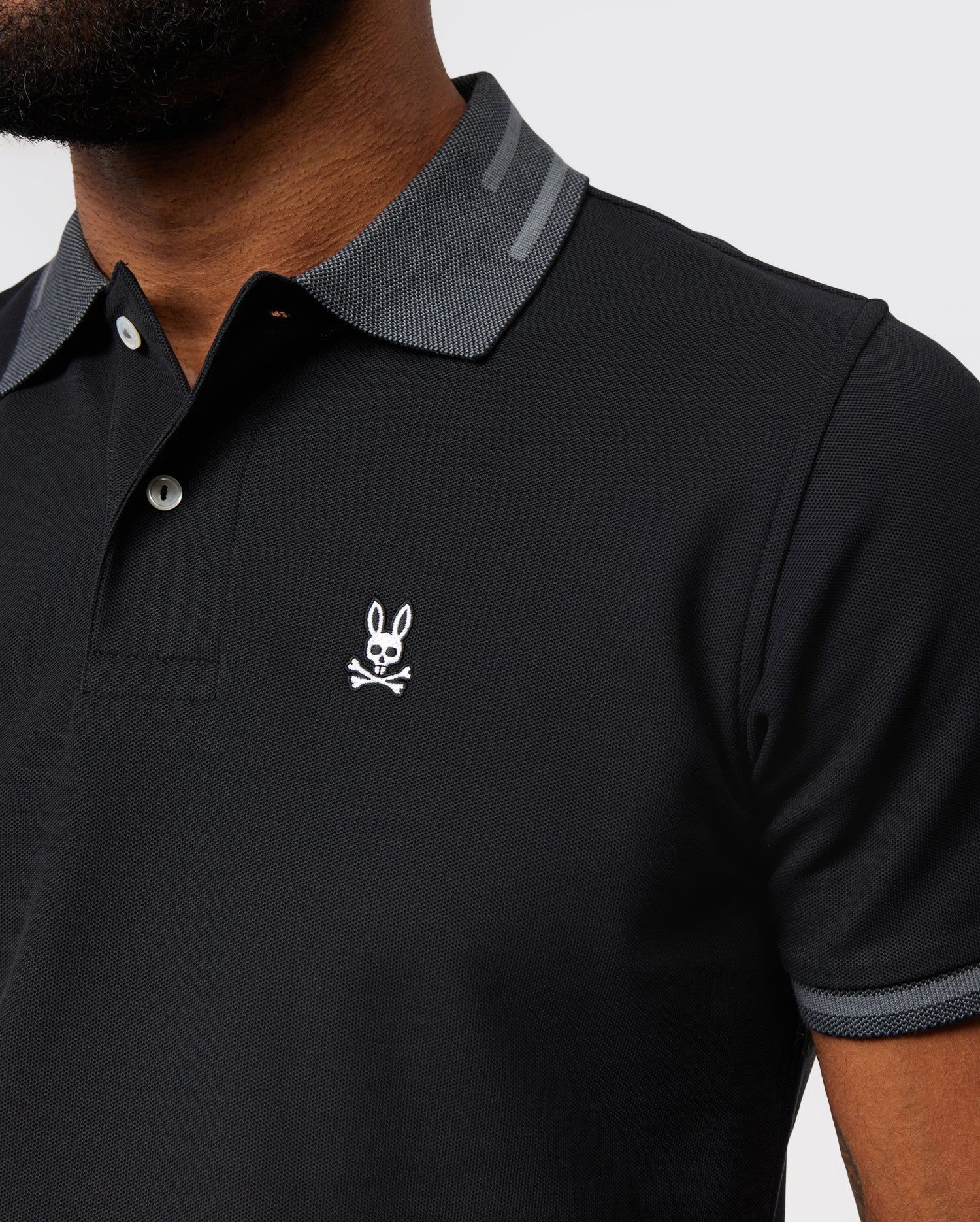 MENS STRYPE FASHION POLO - B6K803X1PC sold by Psycho Bunny product image thumbnail 2