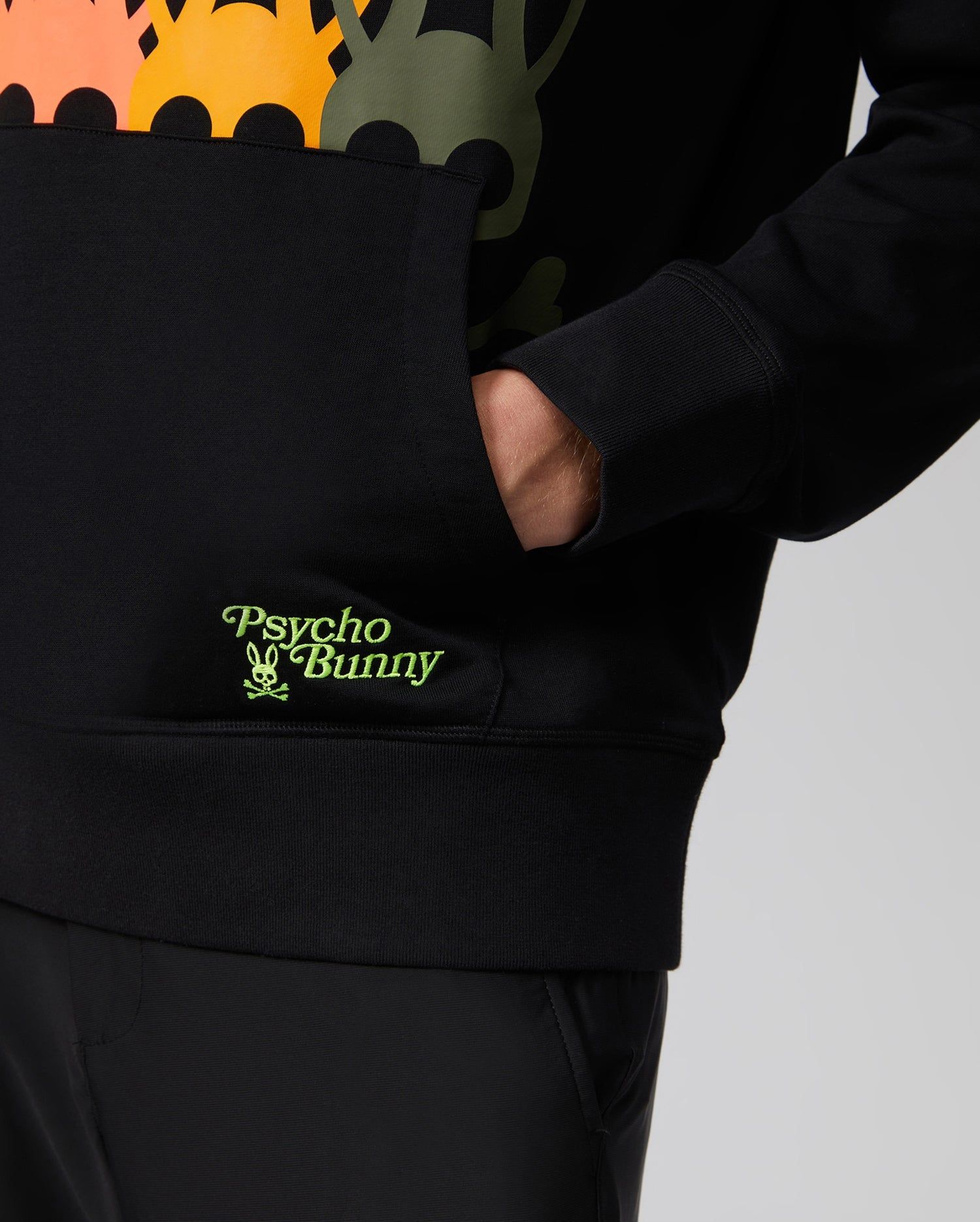 MENS LAFAYETTE BUNNY LOGO HOODIE - B6H966U1FT sold by Psycho Bunny product image thumbnail 2