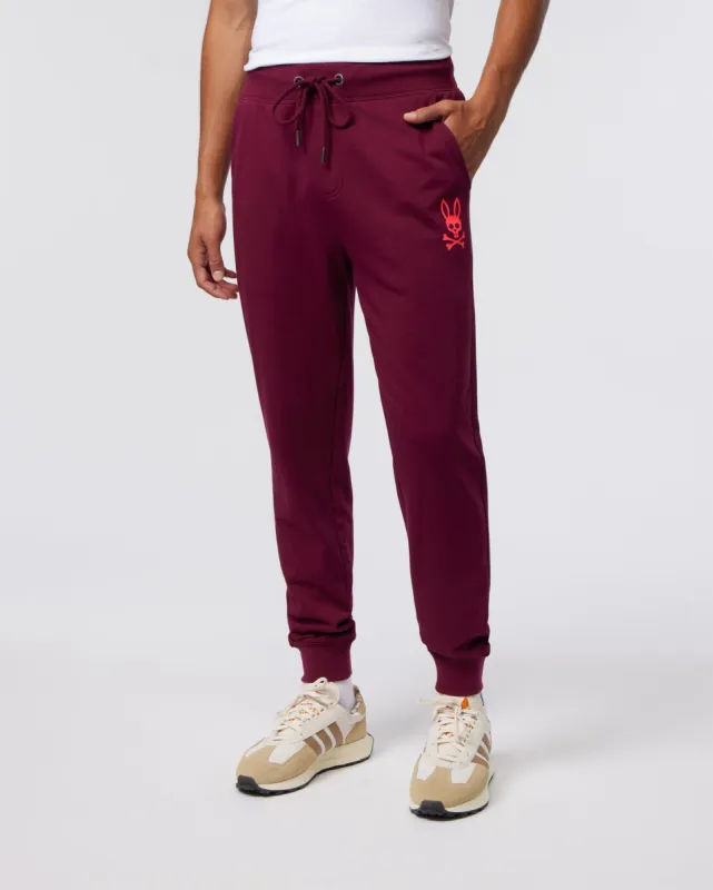 MENS CHICAGO HD DOTTED SWEATPANT - B6P438Z1FT sold by Psycho Bunny