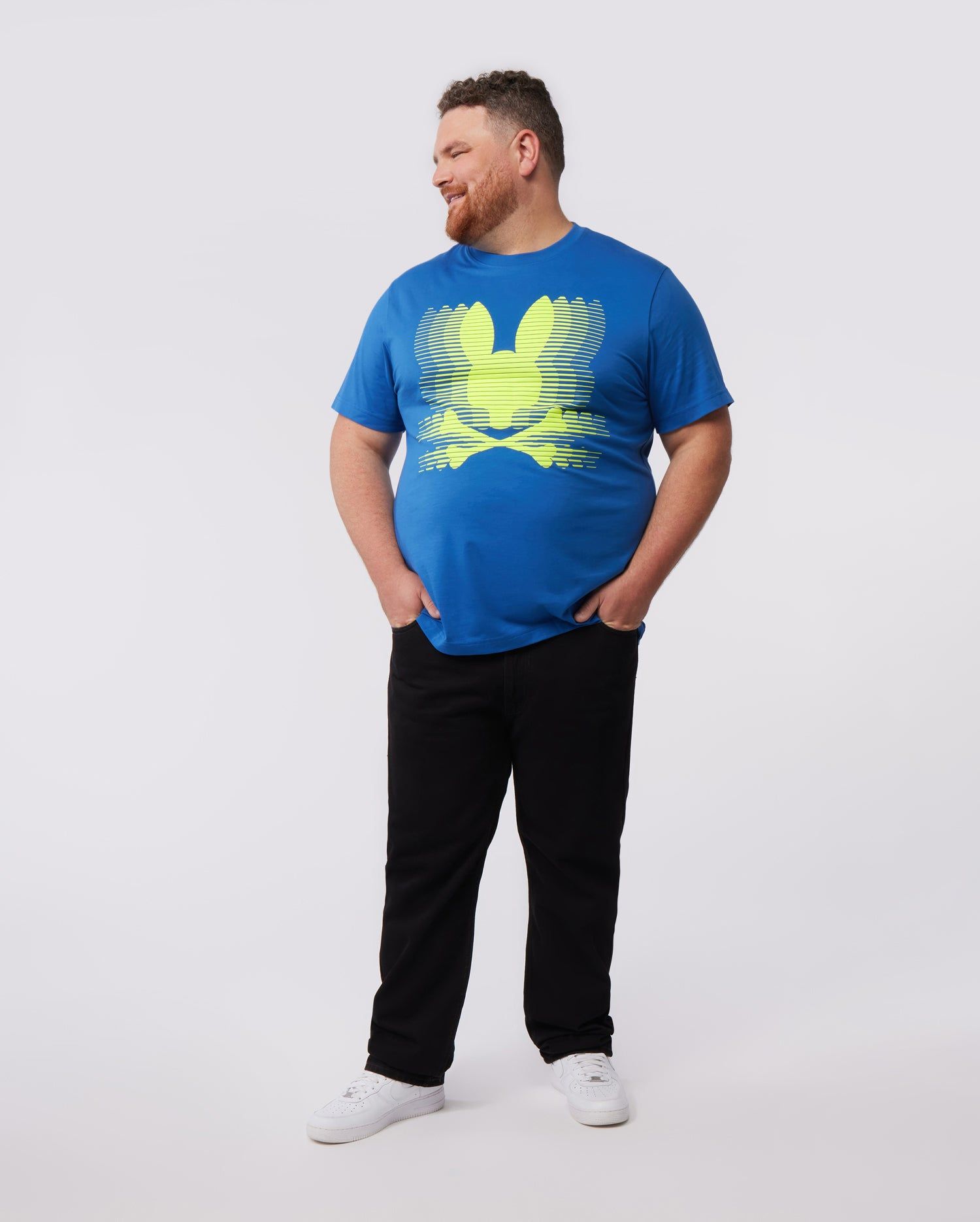 MENS BIG AND TALL TURING GRAPHIC TEE - B9U313W1PC sold by Psycho Bunny product image thumbnail 5