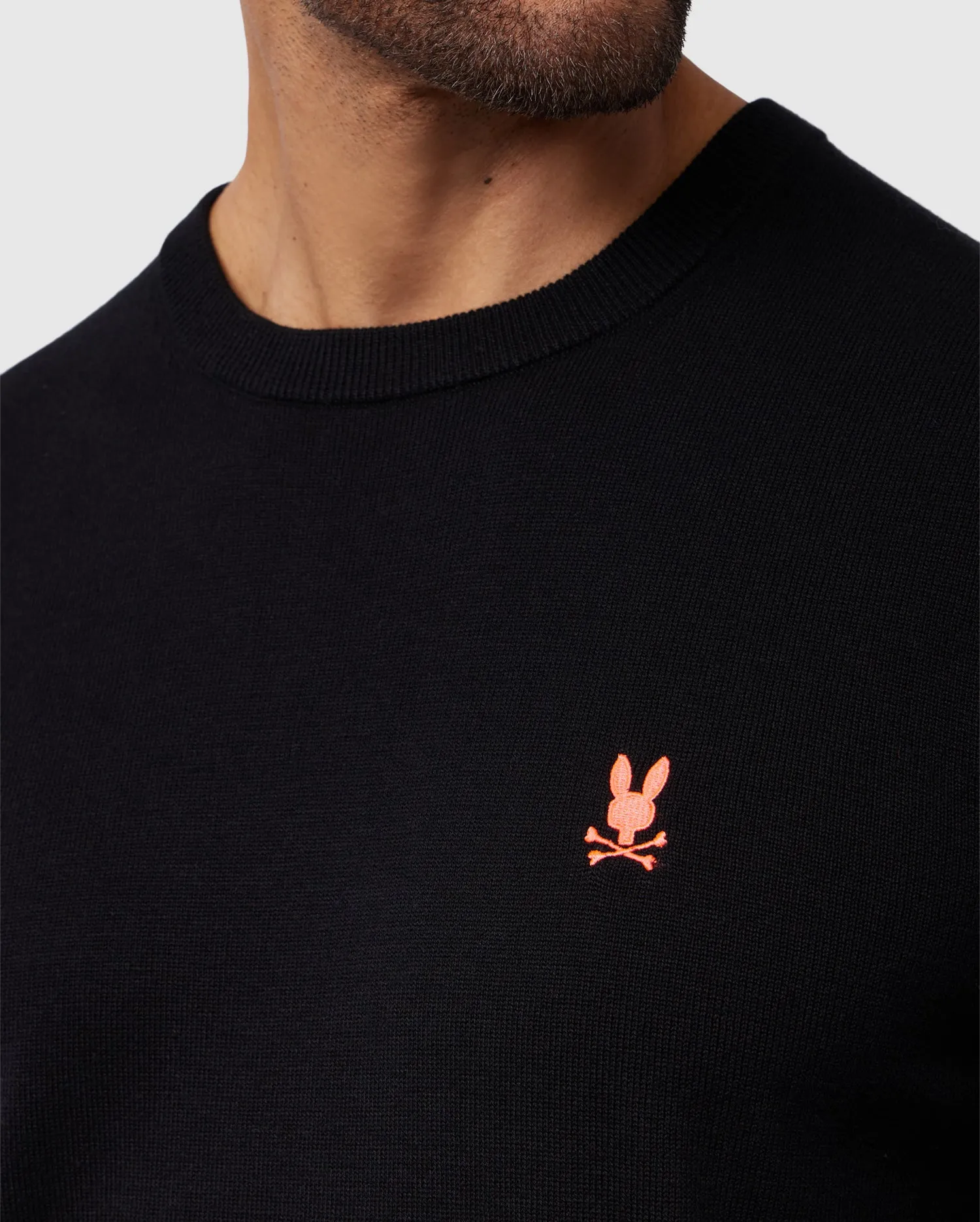 MENS LENNOX MERINO BLEND SWEATER - B6E743A2SW sold by Psycho Bunny product image thumbnail 3