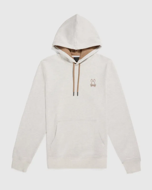 MENS OUTLINE PULLOVER HOODIE - B6H505Z1CN sold by Psycho Bunny