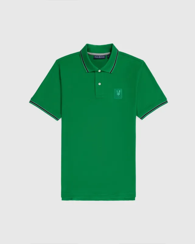 MENS YORKVILLE EMBROIDERED PIQUE POLO - B6K328Z1PC sold by Psycho Bunny
