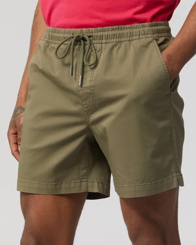 MENS LOVETT ELASTIC WAIST SHORTS - B6R444T1CE sold by Psycho Bunny