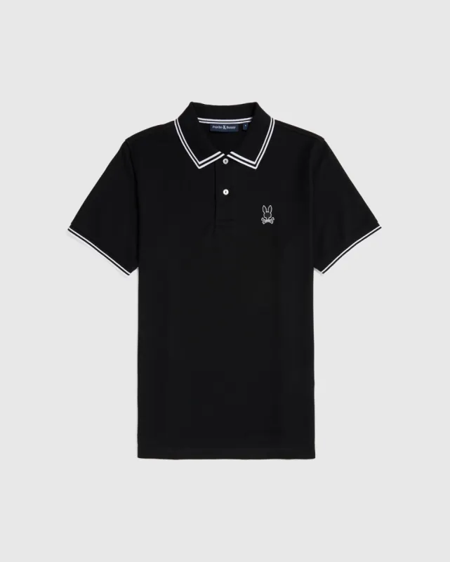 MENS LAMBERT PIQUE POLO - B6K402Z1PC sold by Psycho Bunny