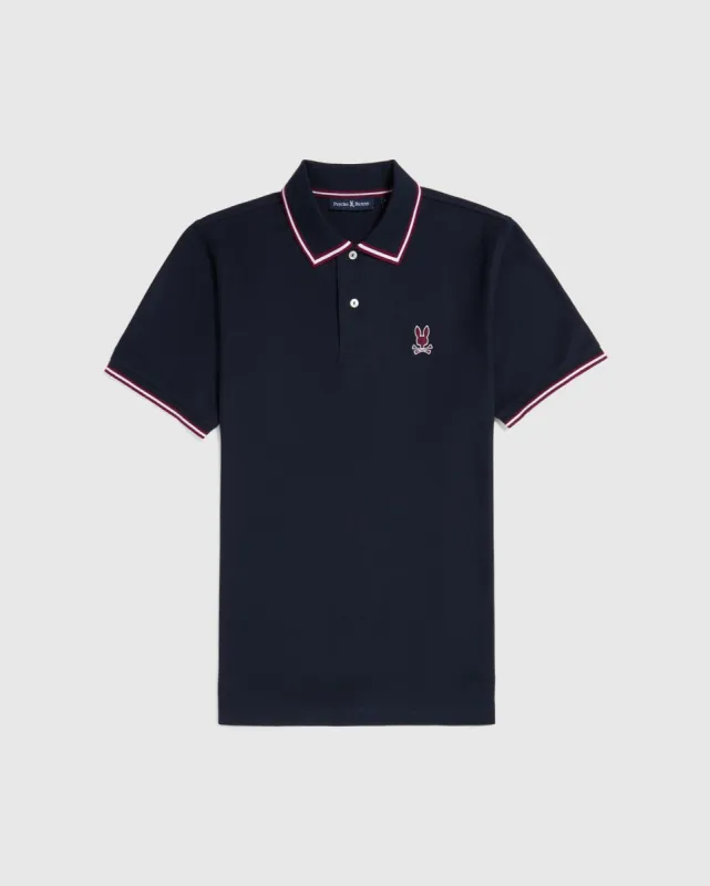 MENS LAMBERT PIQUE POLO - B6K402Z1PC sold by Psycho Bunny