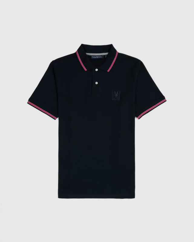MENS YORKVILLE EMBROIDERED PIQUE POLO - B6K328Z1PC sold by Psycho Bunny