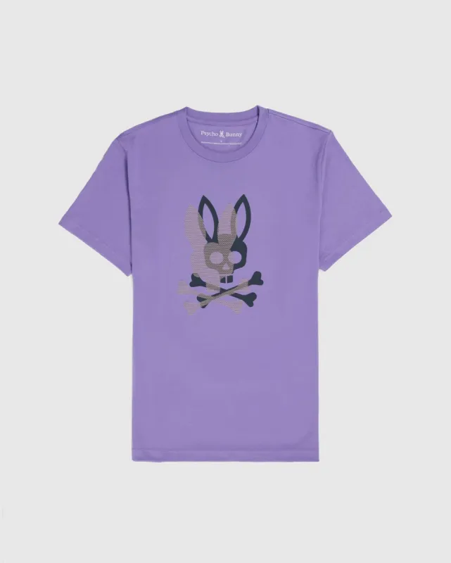 MENS CHICAGO HD DOTTED GRAPHIC TEE - B6U412Z1PC sold by Psycho Bunny