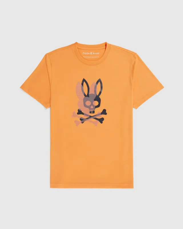 MENS CHICAGO HD DOTTED GRAPHIC TEE - B6U412Z1PC sold by Psycho Bunny