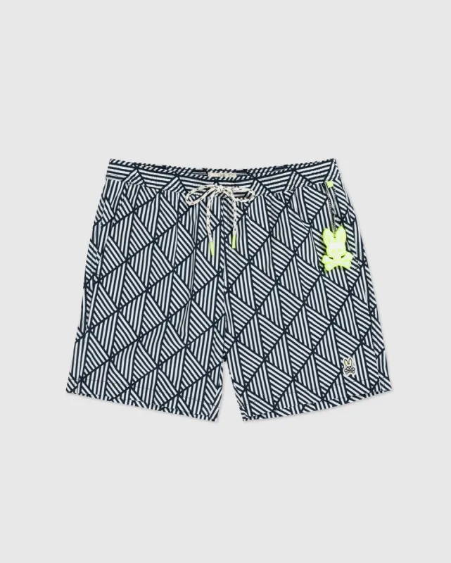 MENS BIG AND TALL HALE SWIM TRUNKS - B9W329Q1PO sold by Psycho Bunny