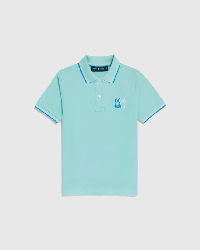 KIDS WINTON PIQUE POLO SHIRT - B0K841A2PC sold by Psycho Bunny