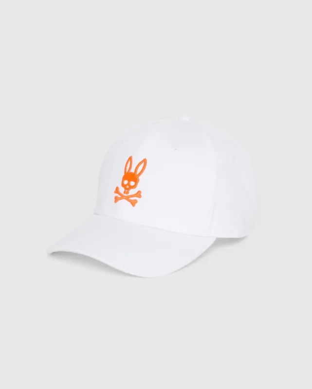 MENS CHICAGO EMBROIDERED BASEBALL CAP - B6A575Z1HT sold by Psycho Bunny