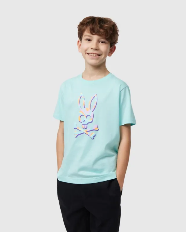 KIDS BLOOMINGTON TEE - B0U905A2PC sold by Psycho Bunny