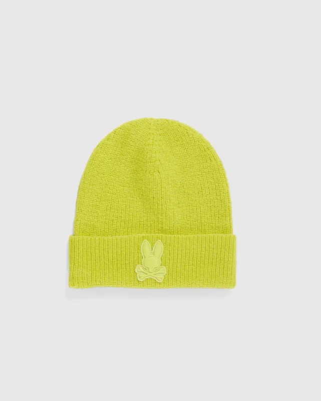 MENS DAHL BEANIE - B6A166W1HT sold by Psycho Bunny