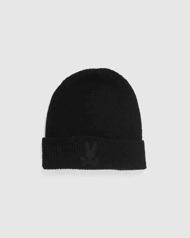 MENS DAHL BEANIE - B6A166W1HT sold by Psycho Bunny