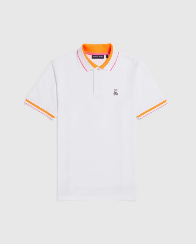 MENS SUGAR GROVE PIQUE POLO - B6K252Y1PC made by Psycho Bunny