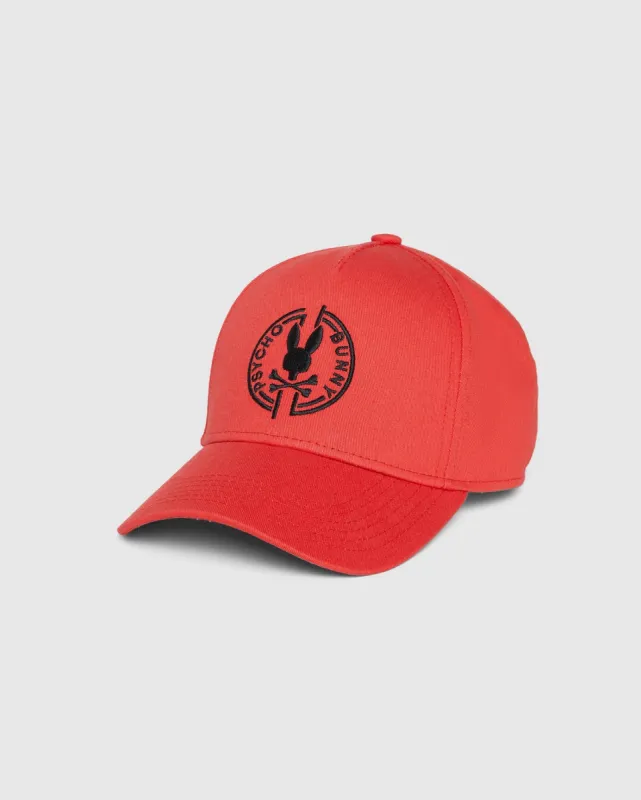 MENS SANTA FE BASEBALL CAP - B6A209Y1HT sold by Psycho Bunny