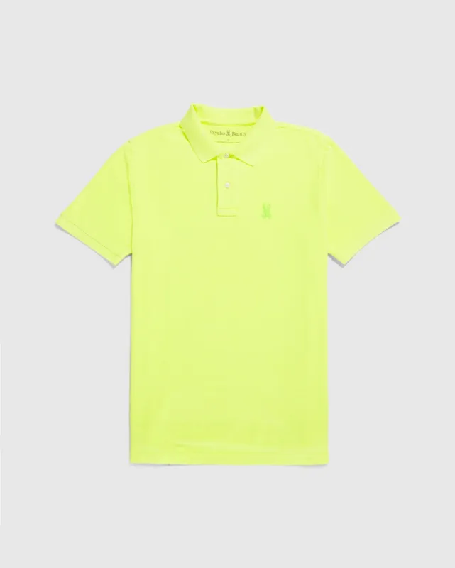 MENS PARAMOUNT PIQUE POLO - B6K166Y1PC sold by Psycho Bunny