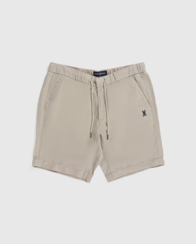 MENS HUMBLE LINEN TWILL E WAIST SHORT - B6R238Y1WB sold by Psycho Bunny